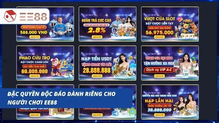 Nhiều quyền lợi vô cùng hấp dẫn luôn sẵn sàng phục vụ mọi khách hàng