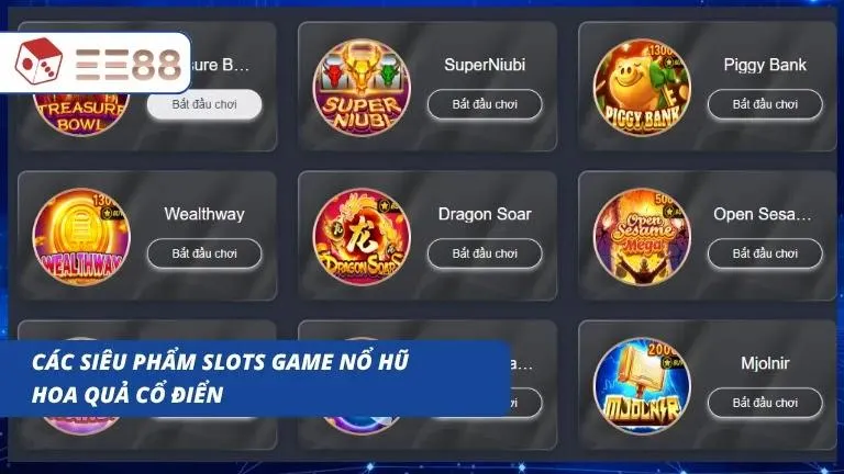 Vòng quay may mắn nổ trùng khớp biểu tượng Trái Cây